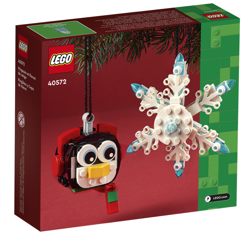 40572 Penguin Snowflake box back