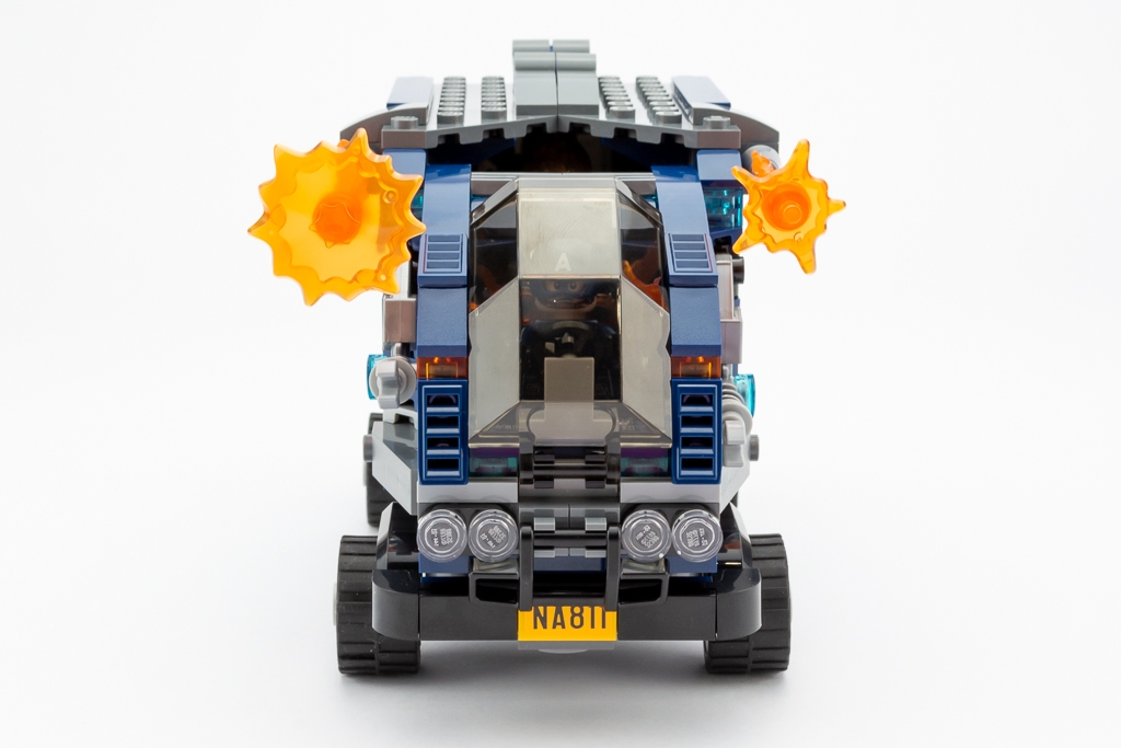 LEGO Review Avengers Truck Take down 10