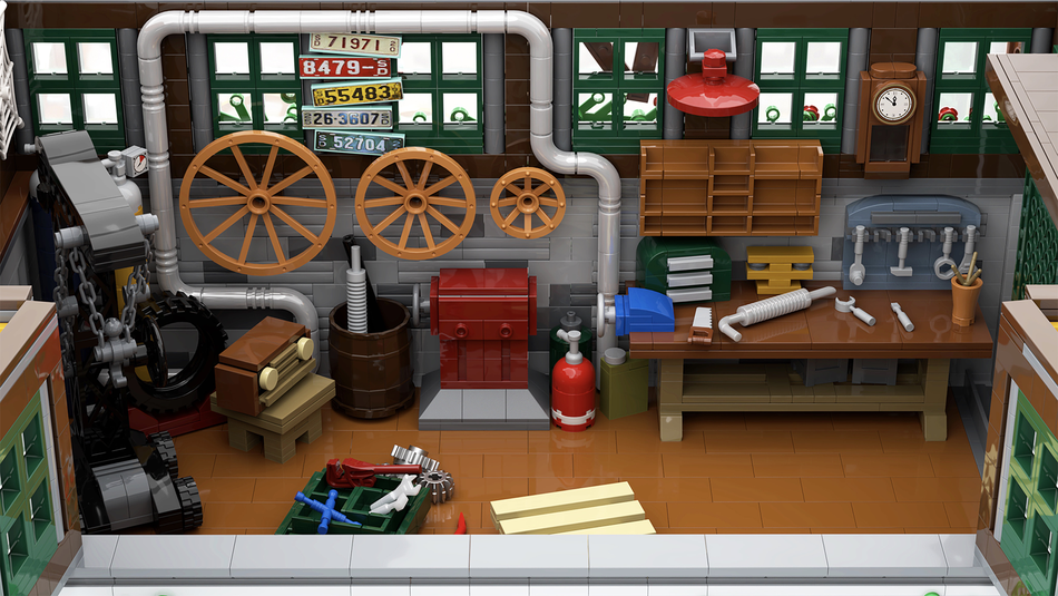 Auto Repair Garage 1930s 6