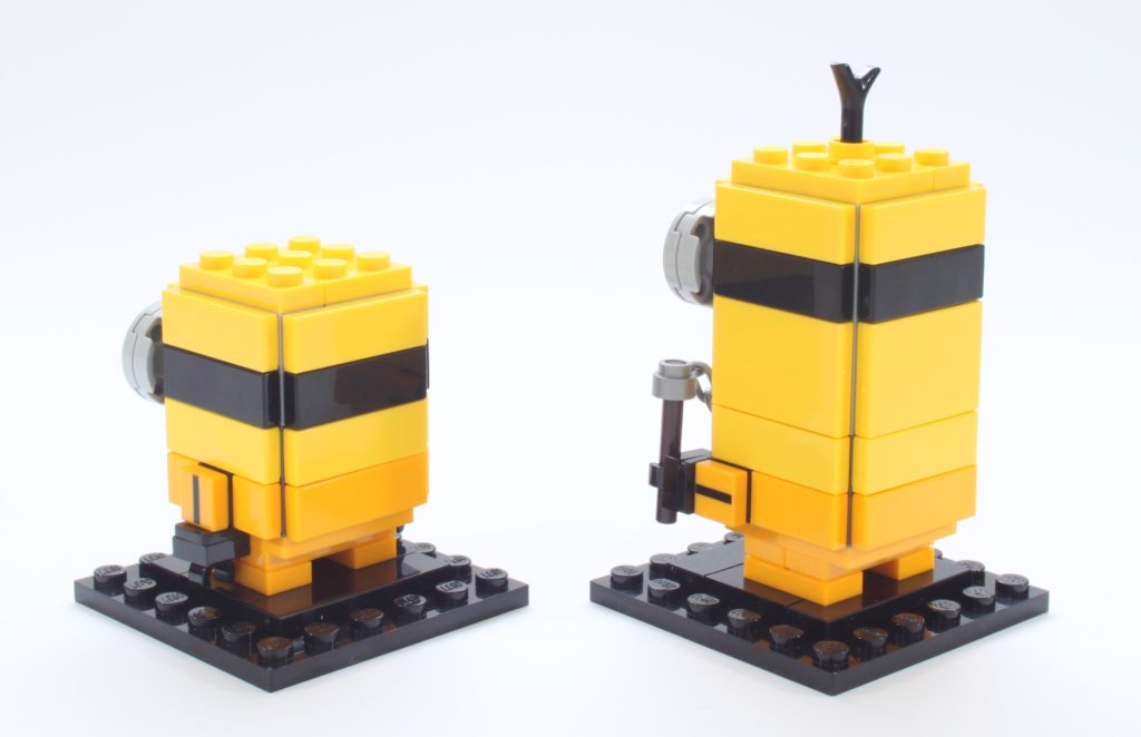 LEGO BrickHeadz Minions 40421 Belle Bottom Kevin and Bob 14