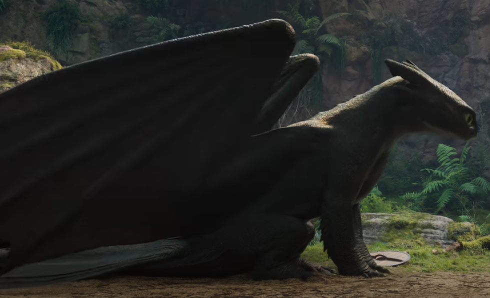 how to train your dragon live action toothless