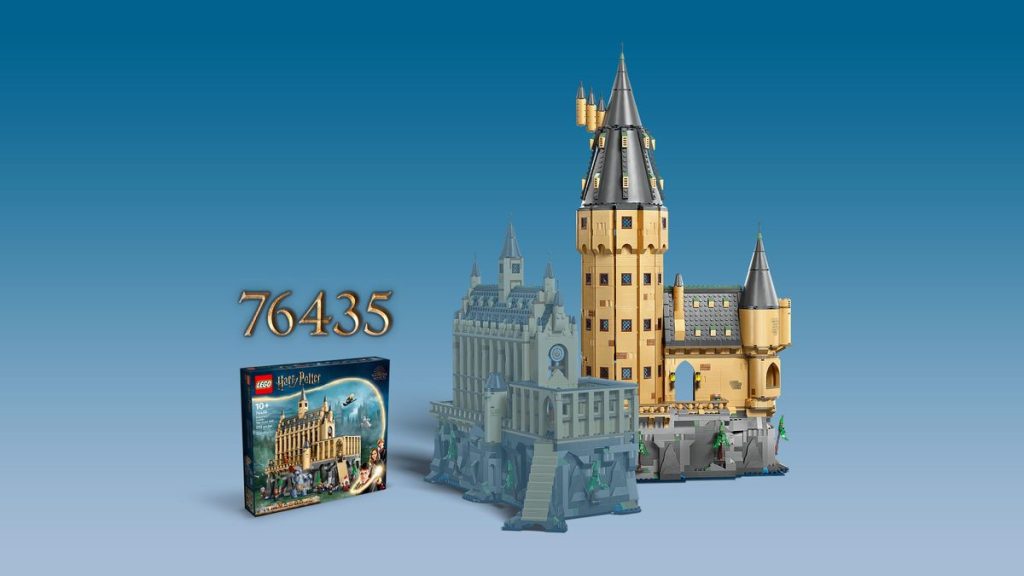 LEGO Harry Potter 76435 Hogwarts Castle The Great Hall and 76454 Hogwarts Castle The Main Tower 1024x576