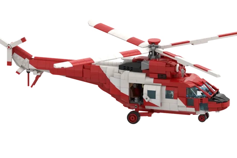 LEGO Ideas Polish Falcon Resque Service 7