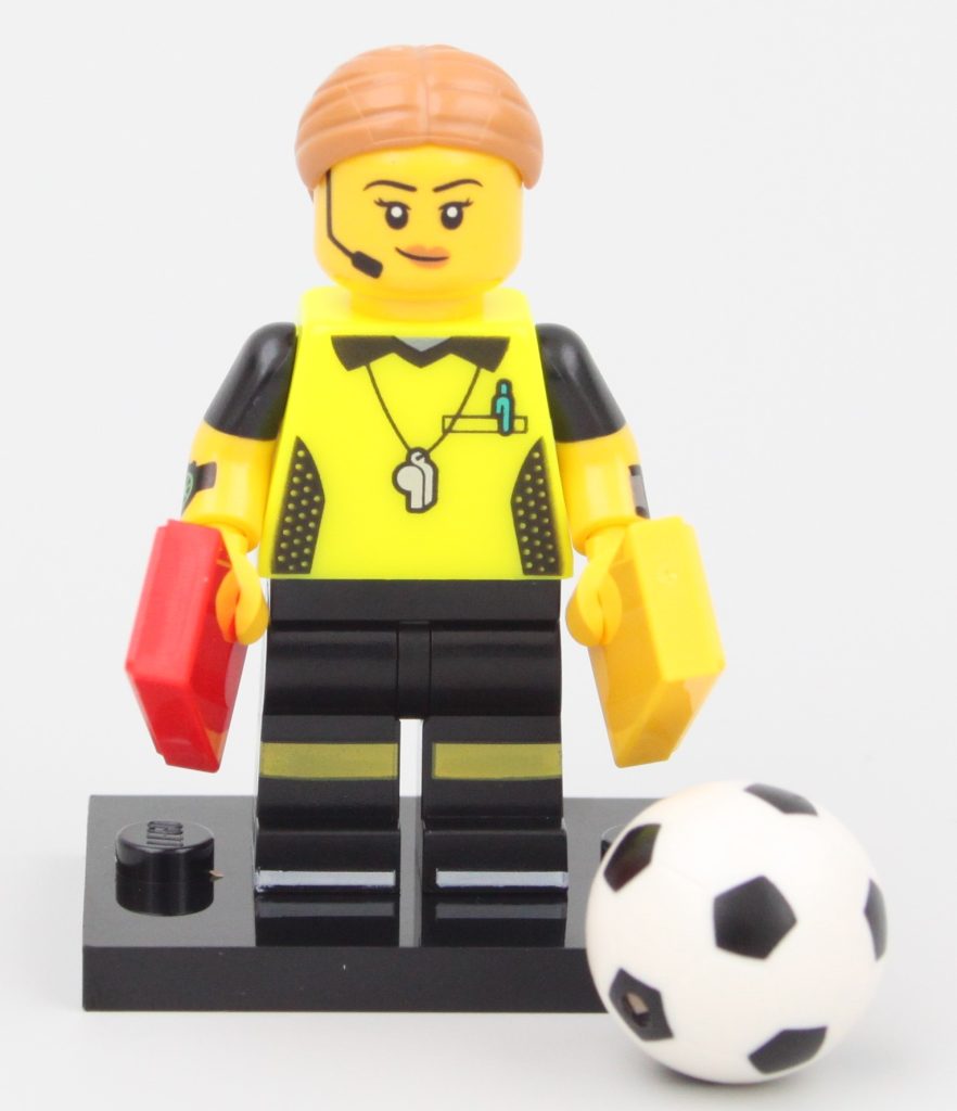 LEGO Collectible Minifigures 71037 Series 24 review Football Referee 2 882x1024