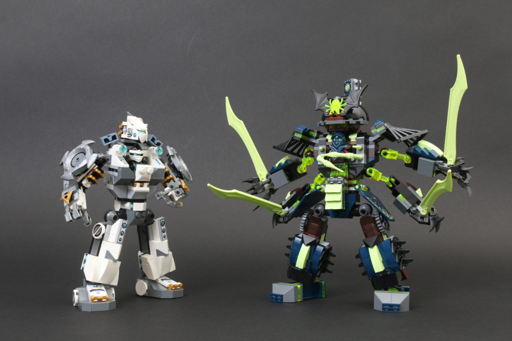 LEGO NINJAGO Legacy 71738 Zanes Titan Mech Battle review 35
