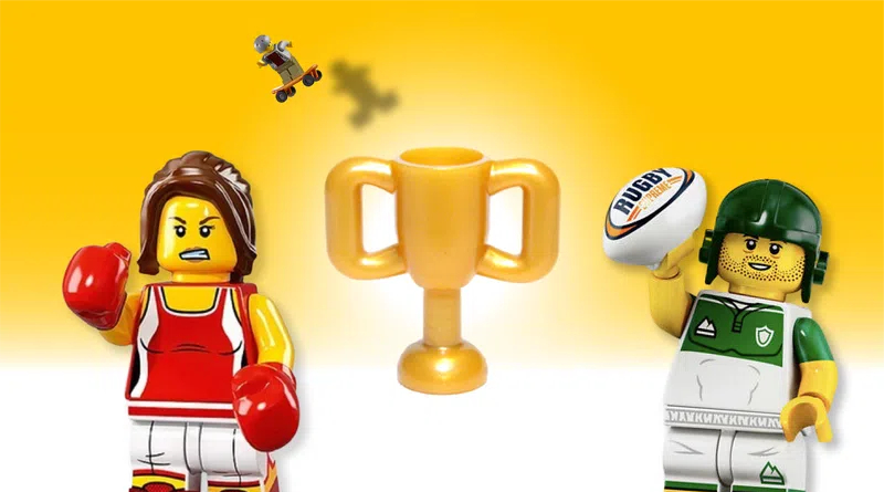 The 'WE LOVE SPORTS!' LEGO Ideas contest prize package has changed