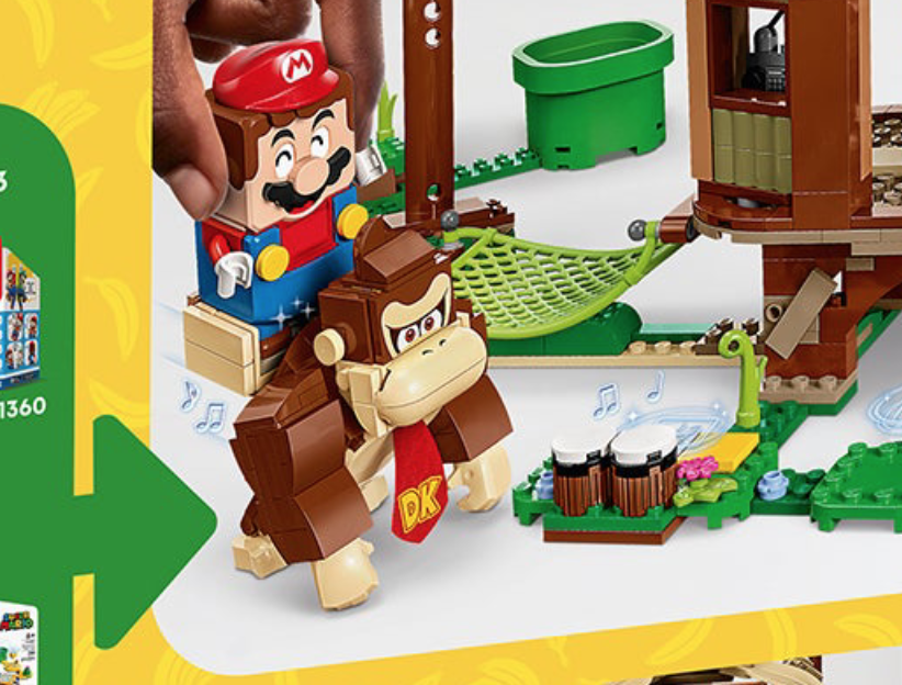 71424 Donkey Kongs Treehouse conga drums