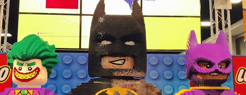 The LEGO Batman Movie in bricks at SDCC