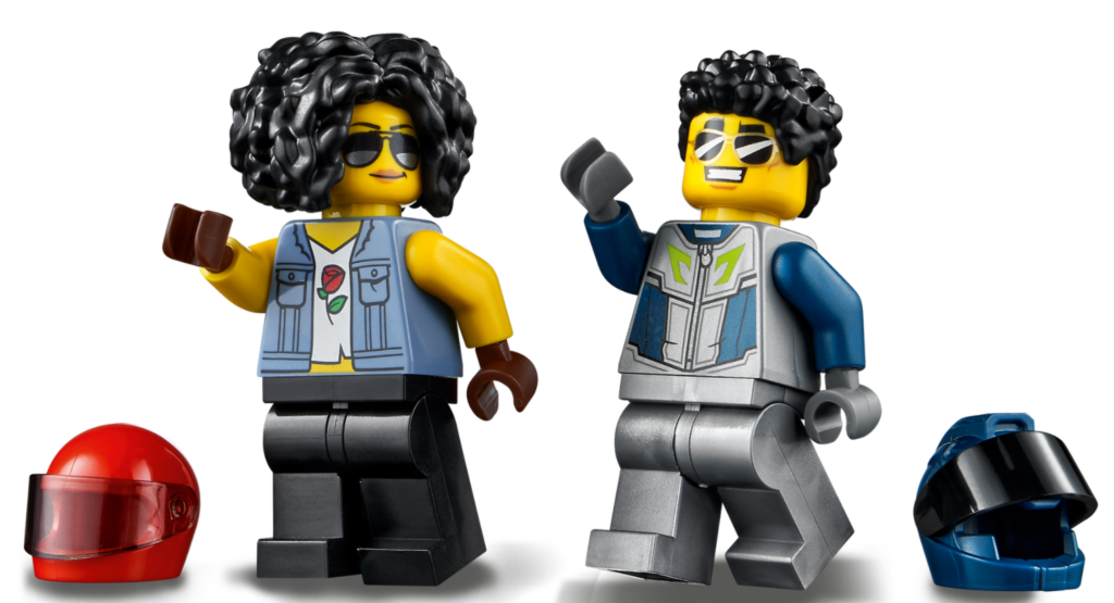 LEGO City Stuntz 60299 Stunt competition minifigures