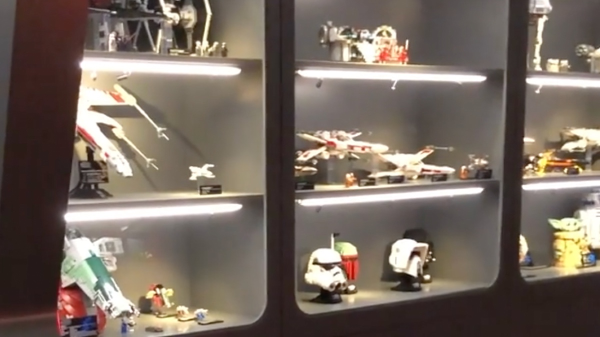 LEGO offers rare glimpse inside its secret Star Wars room