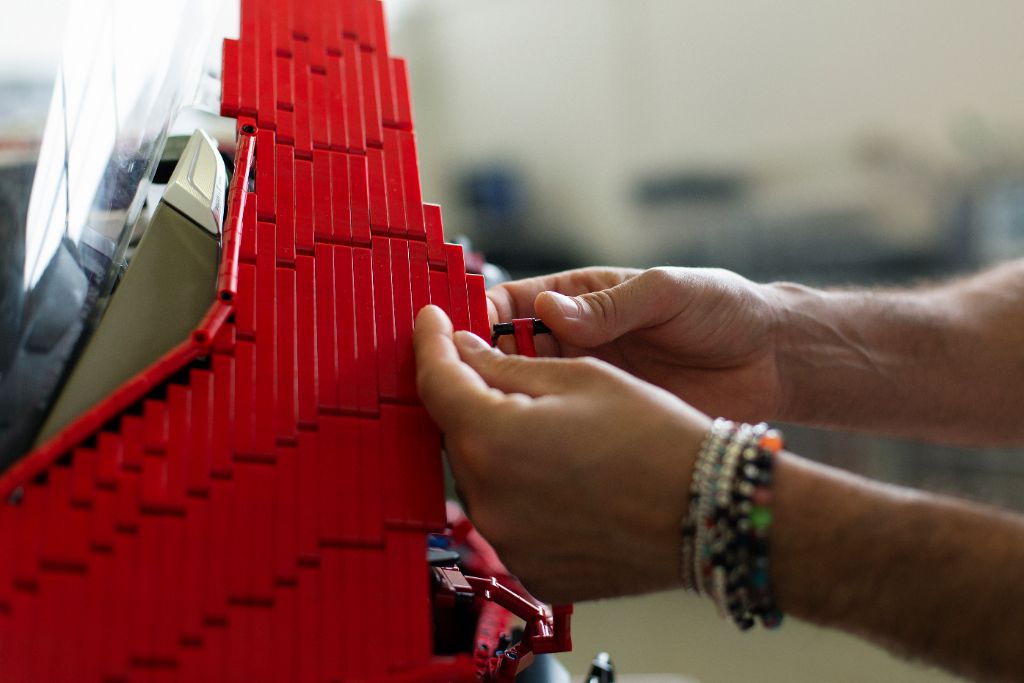 LEGO Technic life size Ducati 4