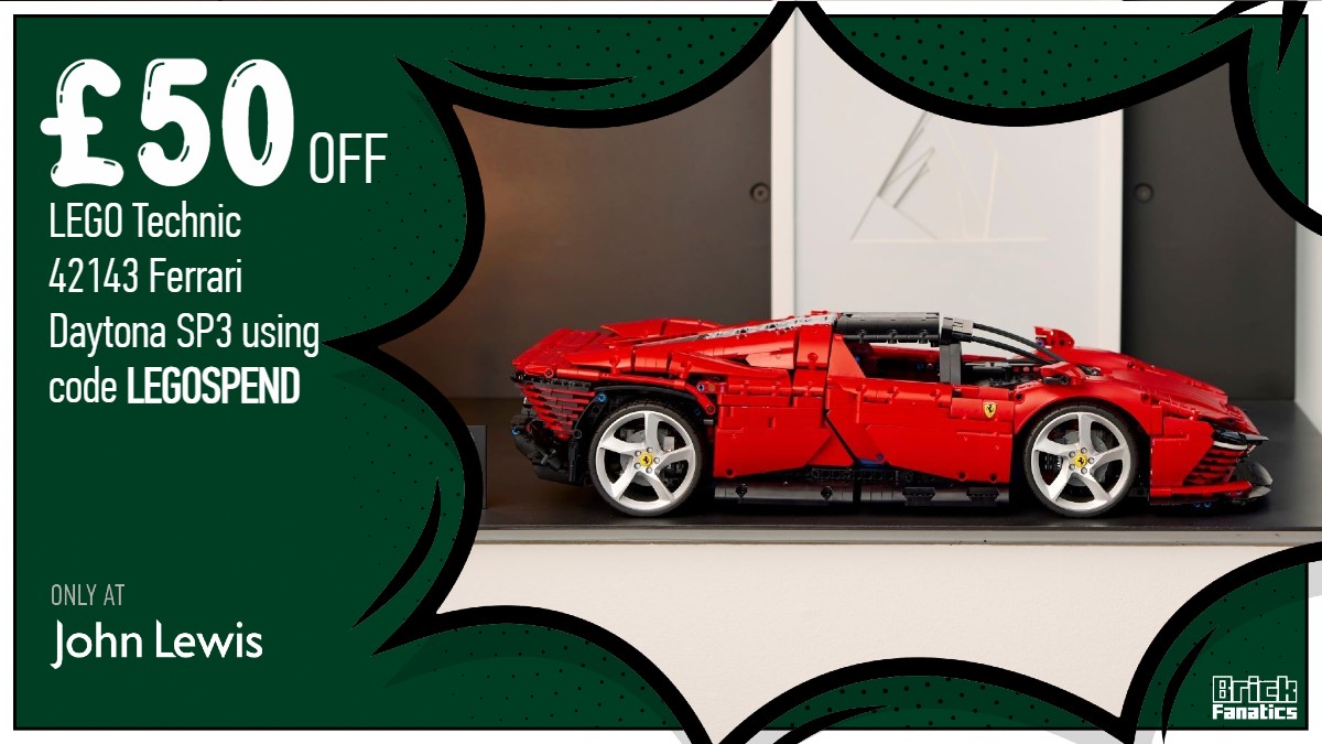 Race away with a huge discount on an iconic LEGO Technic set at John Lewis