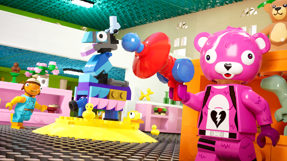 Fortnite players can now design and build their own LEGO Islands