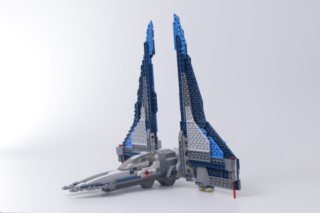 LEGO Star Wars 75316 Mandalorian Starfighter error and fix 1