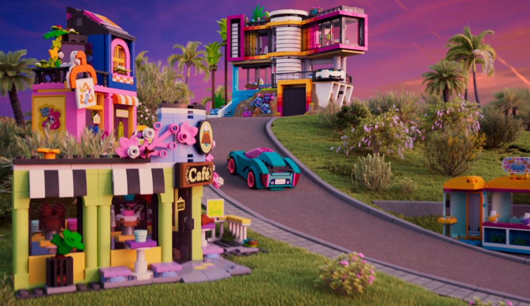 LEGO Friends 42618 cafe zoom out