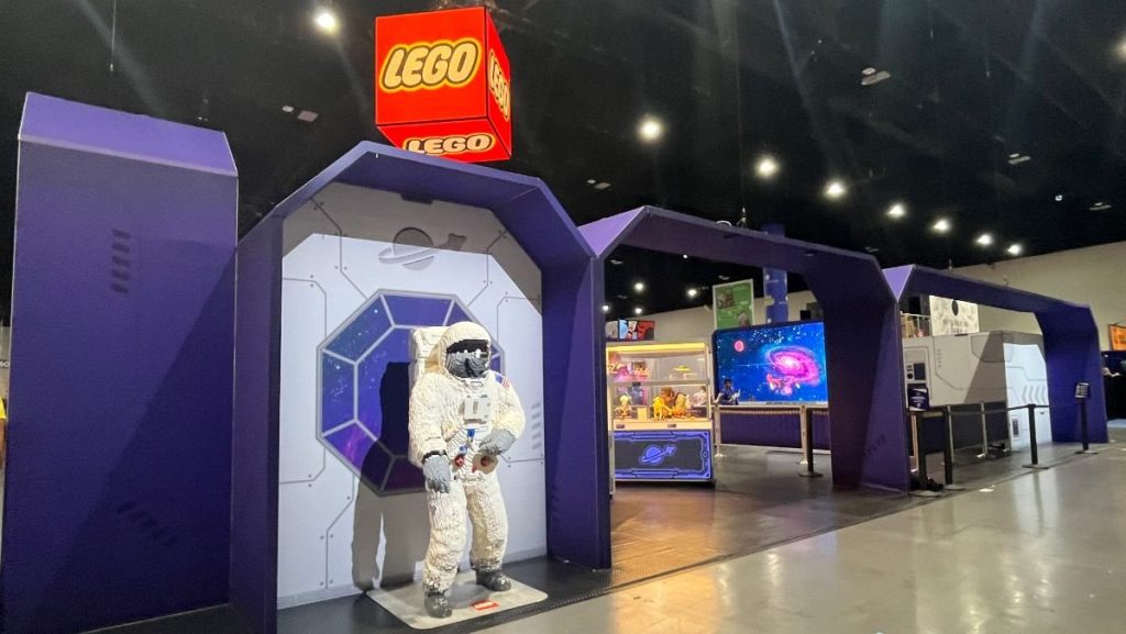 NERDIST LEGO SDCC 2024 booth 8 1024x577