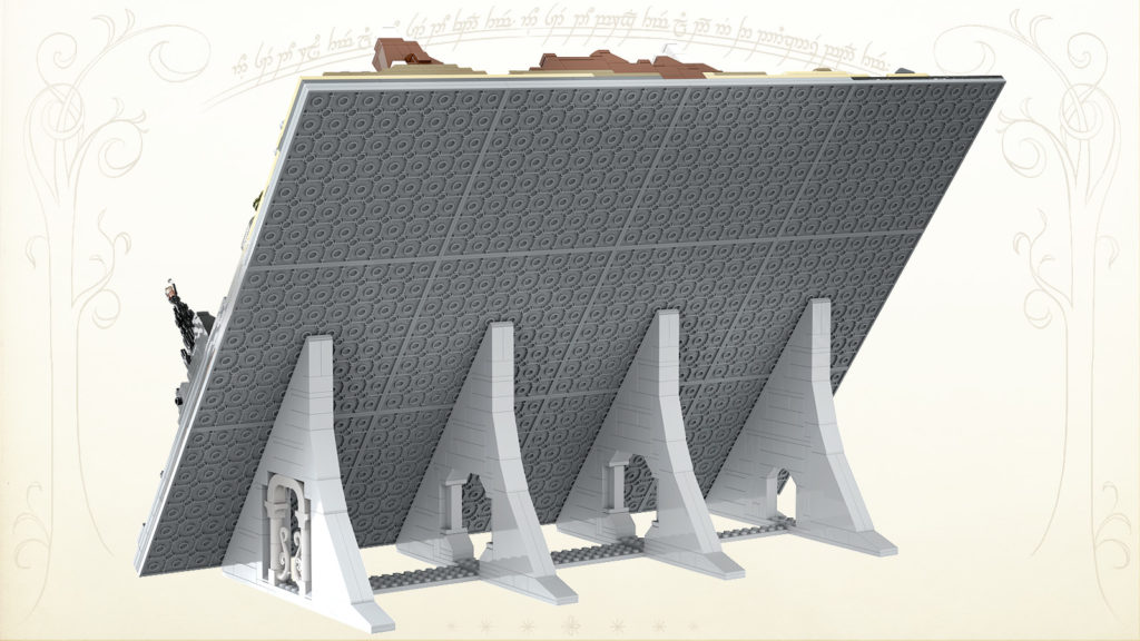 LEGO Ideas A Map of Middle earth 5