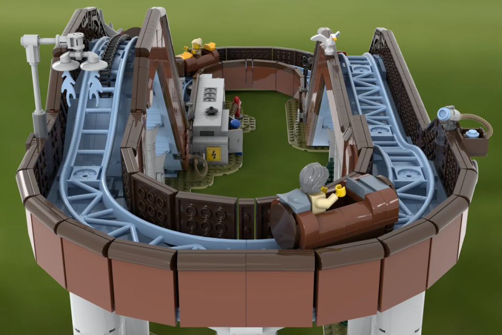 LEGO Ideas Working Log Flume 10 1024x683