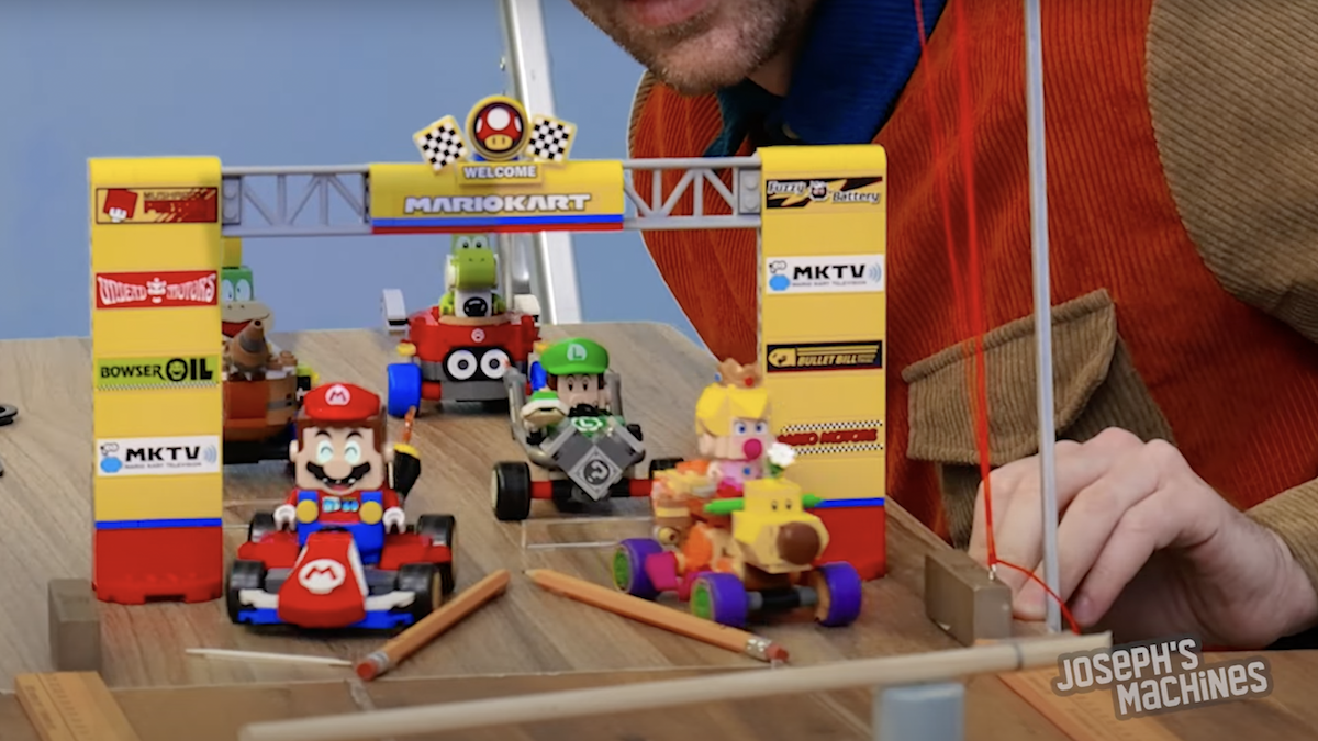 Someone's done what we've all been wanting since LEGO Mario Kart's reveal