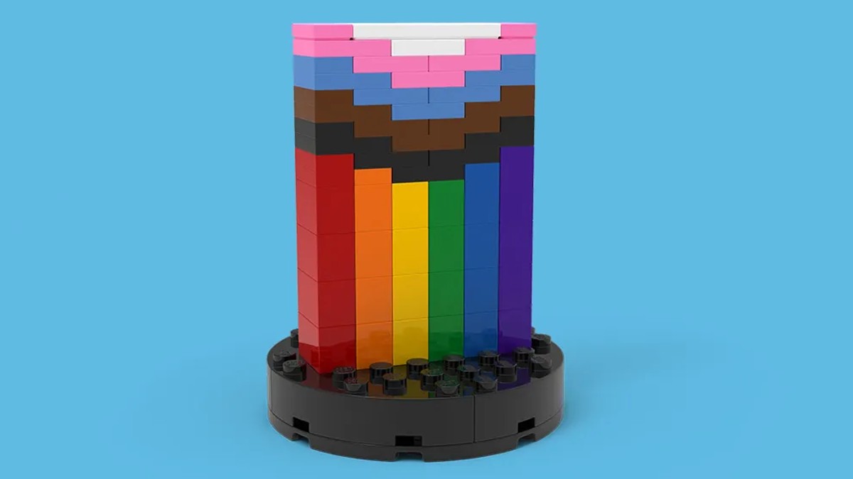 Free LEGO Progress Pride Flag model is coming to the UK