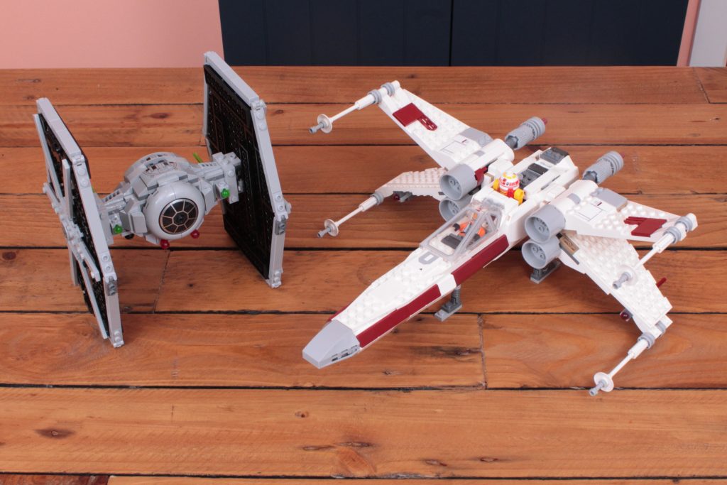 LEGO Star Wars 75393 TIE Fighter X Wing Mash up review 3 1024x683