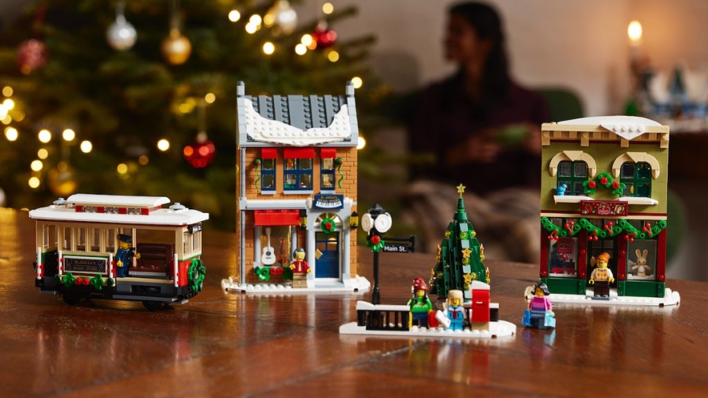 LEGO Winter Village 10308 Holiday Main Street lifestyle featured 1 1024x576