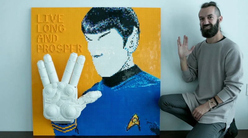 LEGO MASTERS' Sam pays homage to Star Trek creator