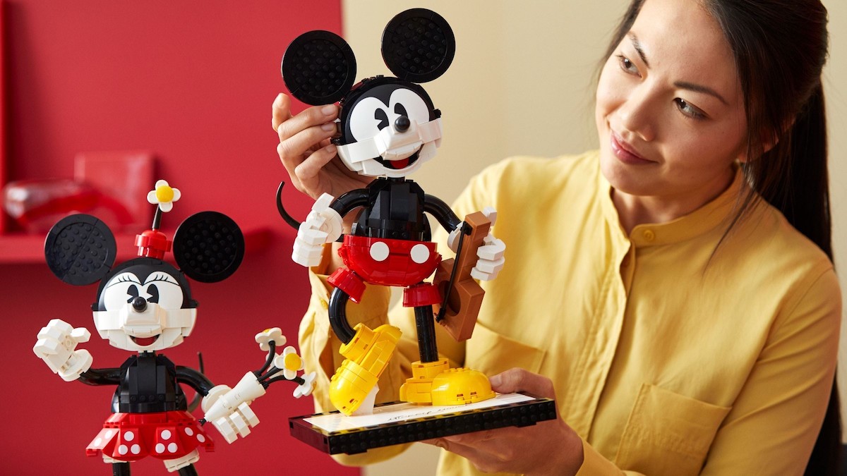 Big discount on 43179 Mickey Mouse & Minnie Mouse Buildable Characters at Argos