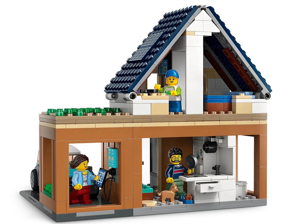 LEGO City 60398 Family House and Electric Car 2