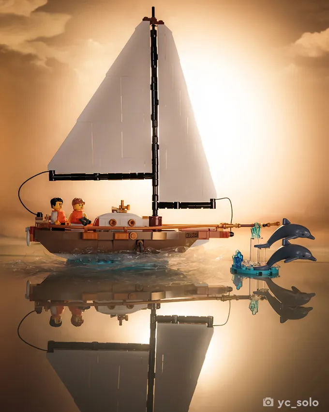 LEGO Ideas 40487 Sailboat Adventure yc solo 2