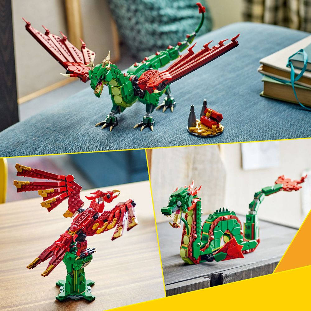 LEGO Creator 3 in 1 31161 Green Dragon 4