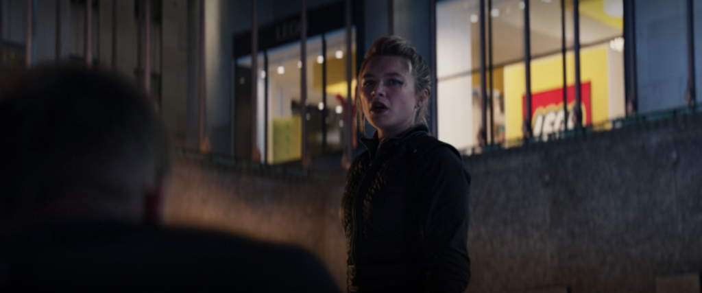 Marvel Hawkeye ep 6 screenshot LEGO store 1 1024x427