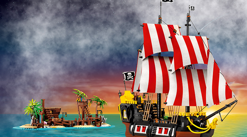 Sail the seven seas in new LEGO pirates stop-motion brickfilm