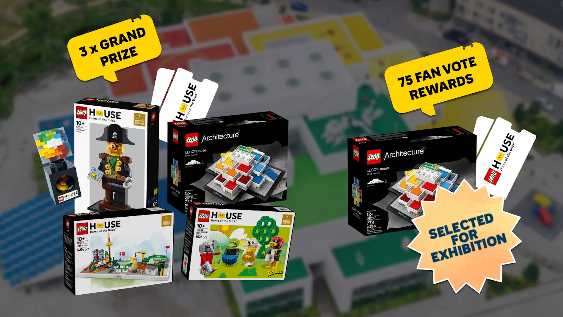 LEGO House Anniversary Celebration prizes