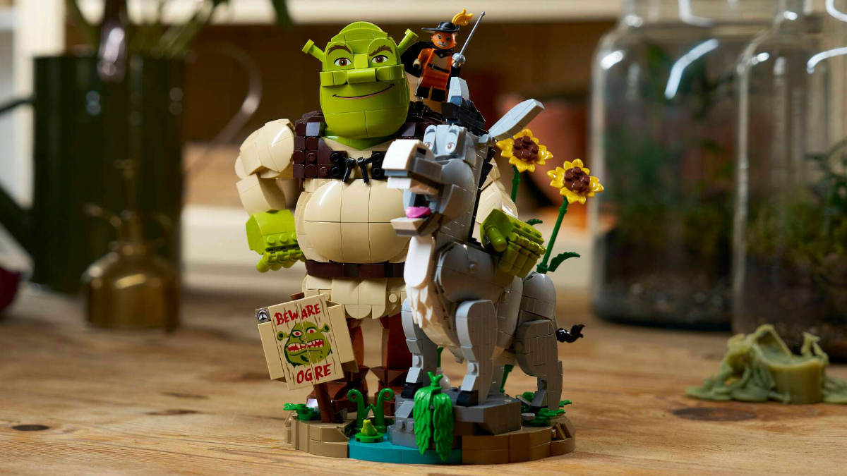 LEGO Shrek 72423 Shrek Donkey and Puss in Boots featured